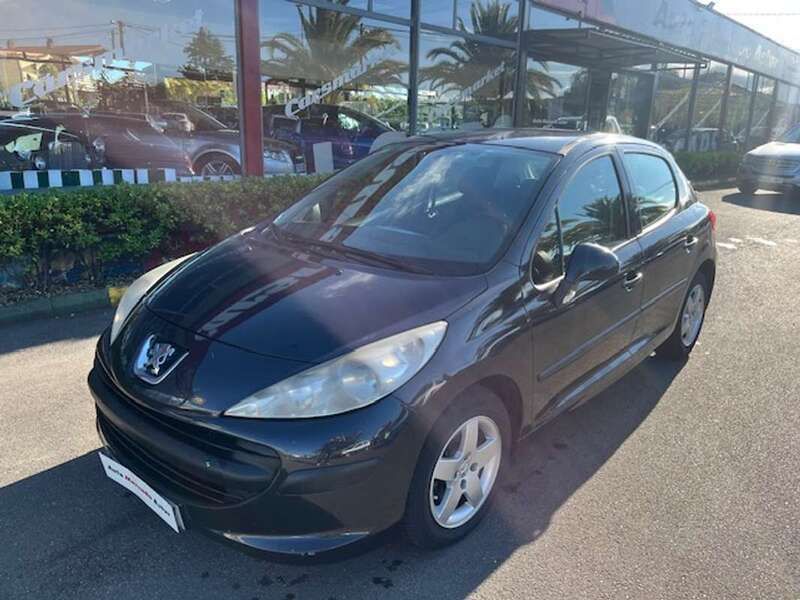 Negro Usado 2008 Peugeot 207 Utilitario | 5300 € (Precio justo) - Imagen 1/4