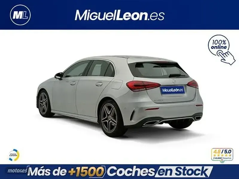 Usado Mercedes A180 116 CV (85 kW) 2019 Gris Berlina