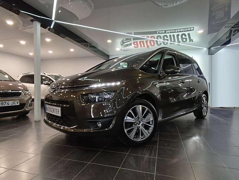 Usado Citroën C4 Exclusive 114 CV (83 kW) 2014 Marrón Monovolumen