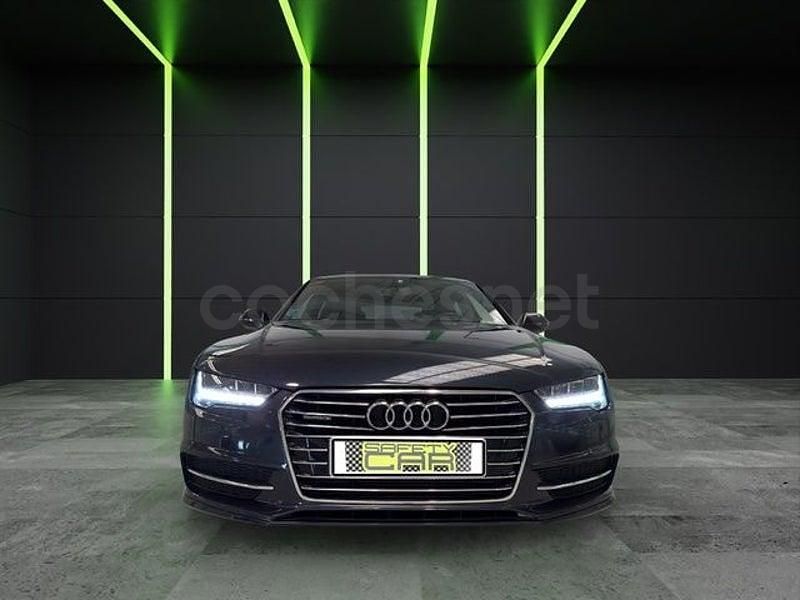Usado Audi A7 Sportback S-Line 272 CV (200 kW) 2017 Azul Utilitario