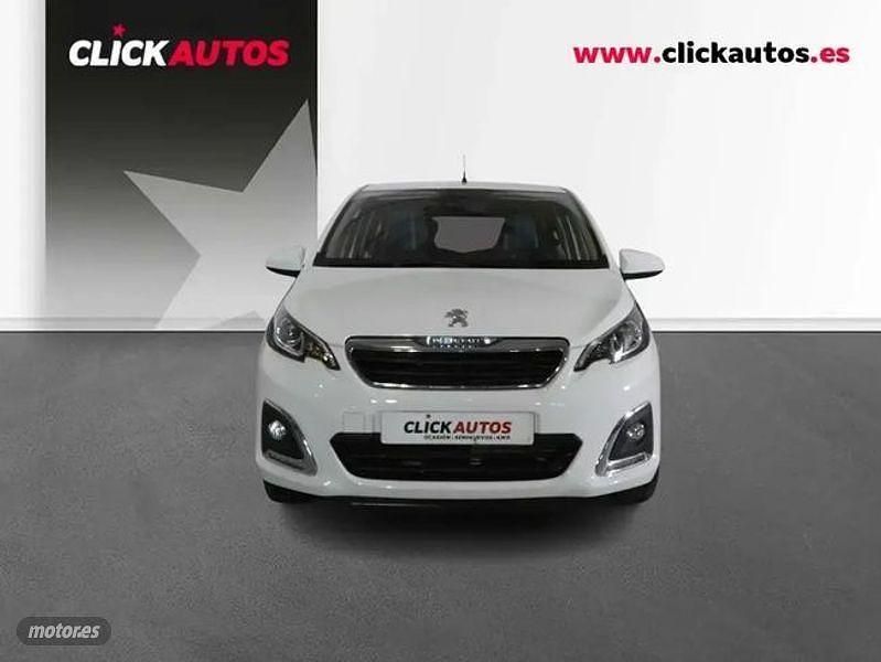 Usado Peugeot 108 Allure 72 CV (52 kW) 2021 Blanco Utilitario