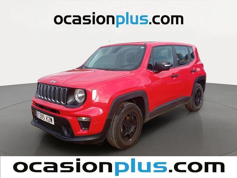 Rojo Usado 2019 Jeep Renegade Sport SUV | 13.446 € (Buen precio) - Imagen 1/4