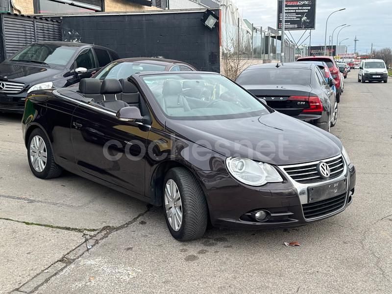Negro Usado 2009 VW Eos Descapotable | 5900 € (Super precio) - Imagen 1/4