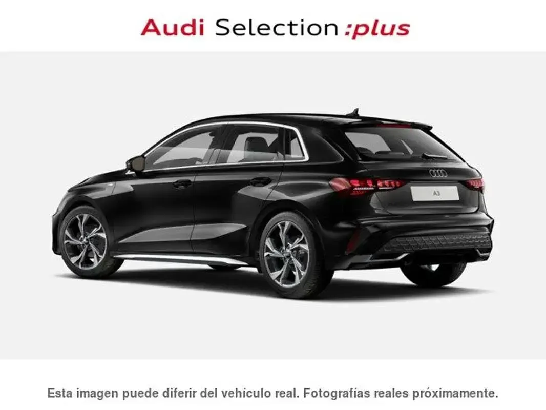 Usado Audi A3 Sportback S-Line 150 CV (110 kW) 2025 Negro Utilitario