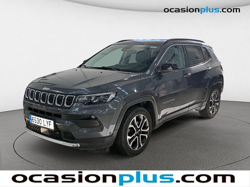 Gris Usado 2022 Jeep Compass Limited SUV | 16.864 € (Buen precio) - Imagen 1/4