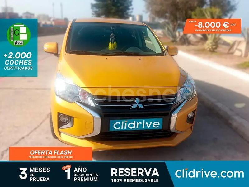 Amarillo Usado 2023 Mitsubishi Space Star Berlina | 15.490 € (Caro) - Imagen 1/3