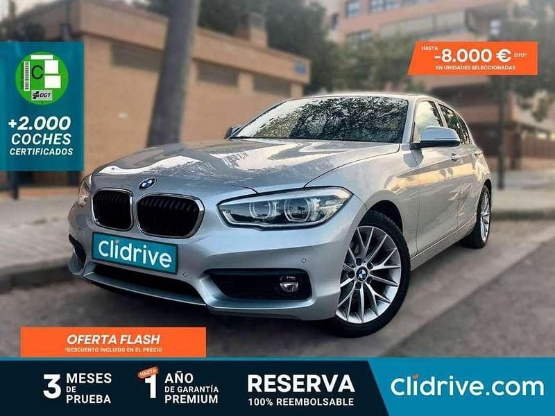 Gris Usado 2016 BMW 118 Utilitario | 9790 € - Imagen 1/3