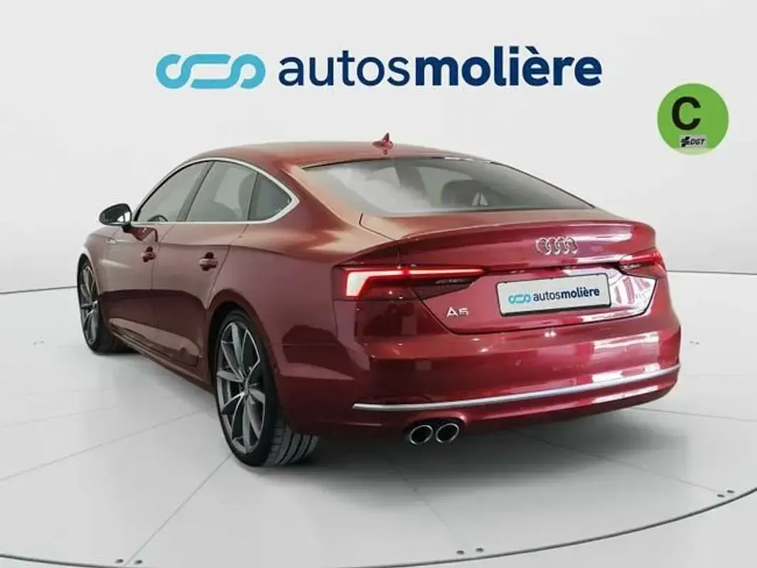 Usado Audi A5 Sportback S-Line 190 CV (139 kW) 2018 Rojo Utilitario