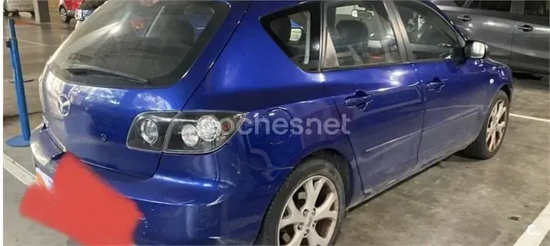 Usado Mazda 3 Sportive 143 CV (105 kW) 2007 Azul Berlina