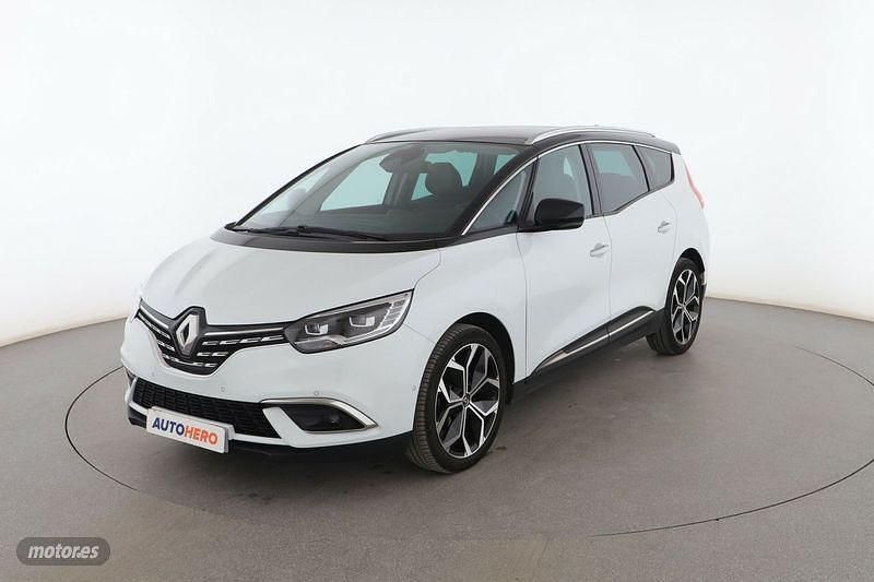 Blanco Usado 2022 Renault Grand Scénic IV Techno Monovolumen | 21.999 € (Precio justo) - Imagen 1/3