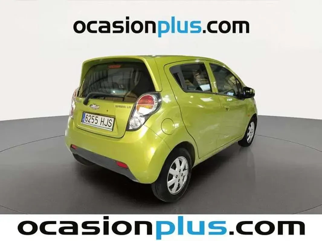 Usado Chevrolet Spark LS 68 CV (50 kW) 2012 Verde Utilitario