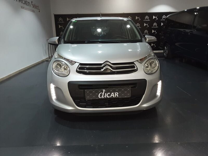 Usado Citroën C1 PureTech 82 CV (60 kW) 2017 Gris Utilitario