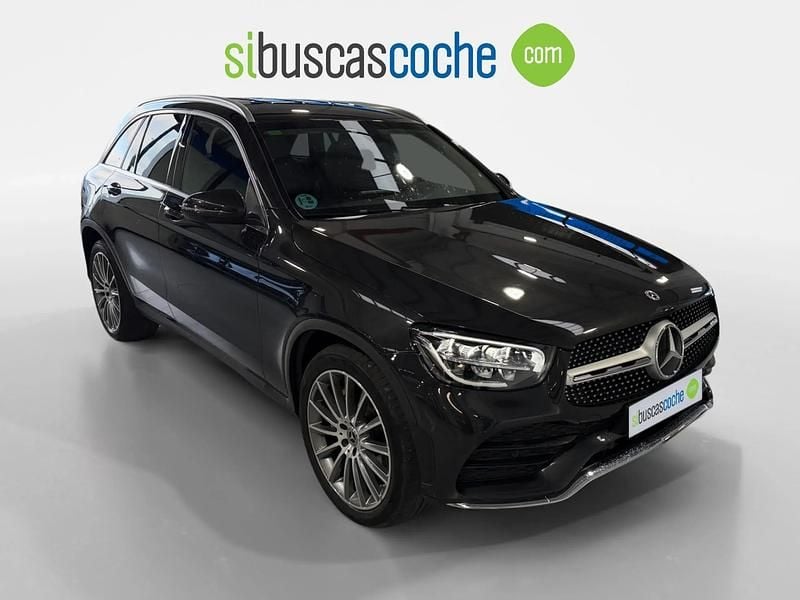 Usado Mercedes GLC200 163 CV (119 kW) 2022 Negro SUV