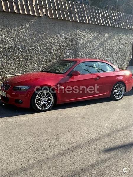 Rojo Usado 2008 BMW 325 Cabriolet Descapotable | 9000 € - Imagen 1/4