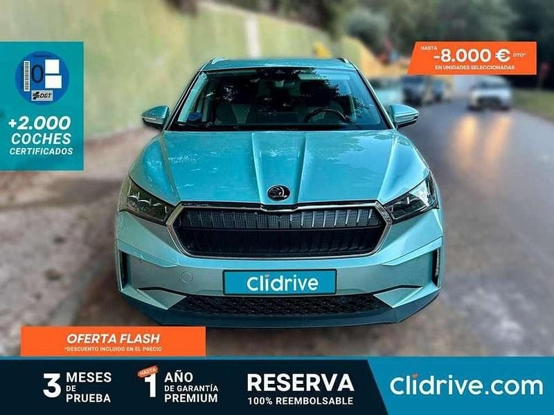 Verde Usado 2021 Skoda Enyaq iV SportLine SUV | 25.490 € (Precio justo) - Imagen 1/3