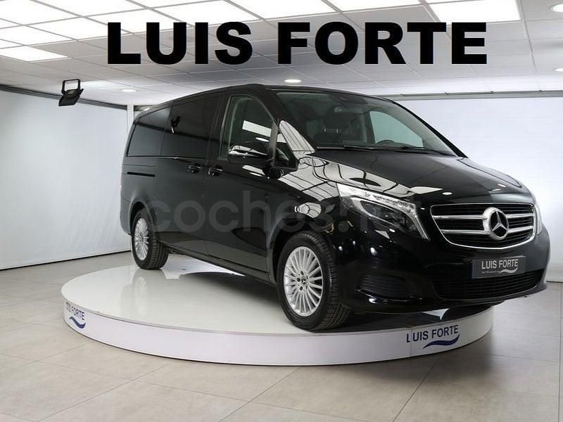 Usado Mercedes V220 Avantgarde 163 CV (119 kW) 2019 Negro Monovolumen