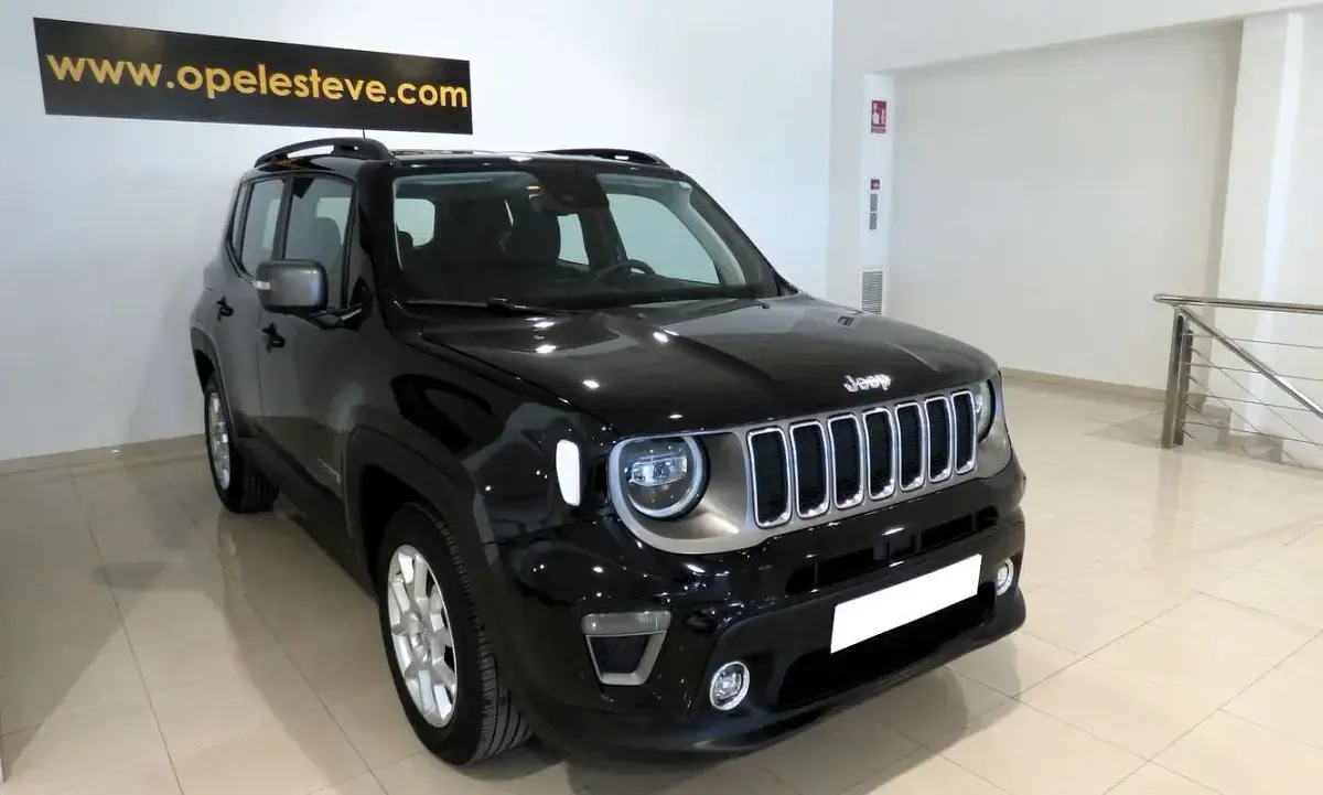 Usado Jeep Renegade Longitude 120 CV (88 kW) 2021 Negro SUV
