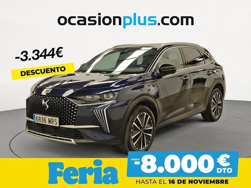 Azul Usado 2024 DS Automobiles DS7 Crossback Rivoli SUV | 27.990 € (Precio justo) - Imagen 1/4