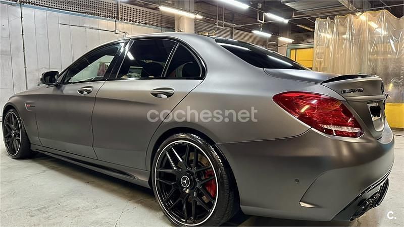 Gris / plata Usado 2017 Mercedes C63S AMG Berlina | 48.900 € (Super precio) - Imagen 1/4