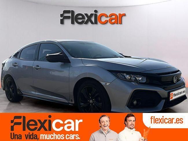 Gris / plata Usado 2019 Honda Civic Comfort Berlina | 21.890 € (Un poco caro) - Imagen 1/4