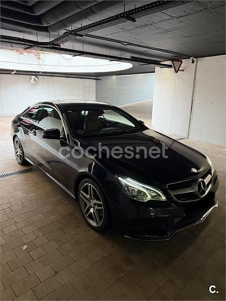 Usado Mercedes E200 184 CV (135 kW) 2013 Azul Coupe