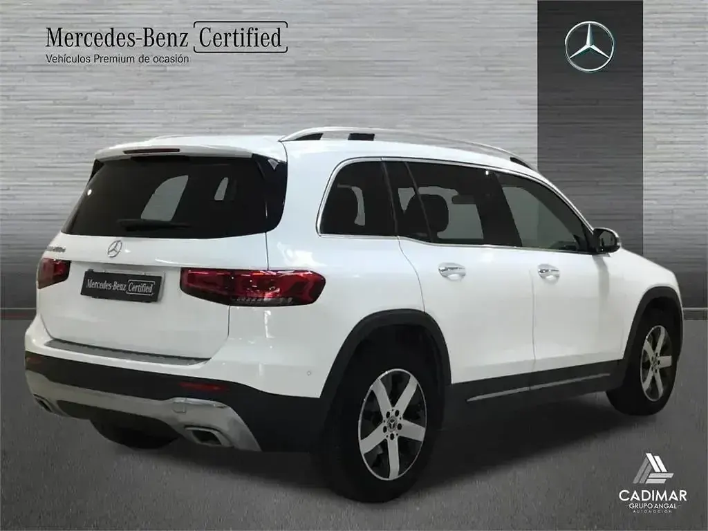 Usado Mercedes GLB200 150 CV (110 kW) 2022 Blanco SUV