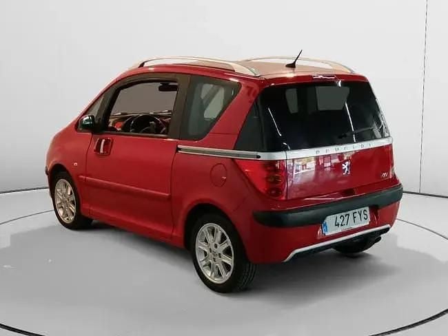 Usado Peugeot 1007 68 HP (50 kW) 2007 Vermelho Monovolume