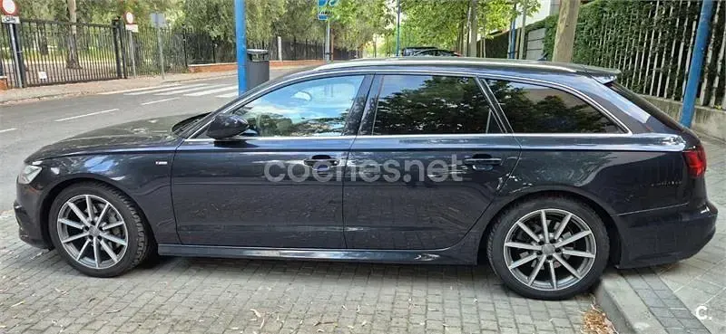 Usado Audi A6 272 CV (200 kW) 2017 Azul Familiar