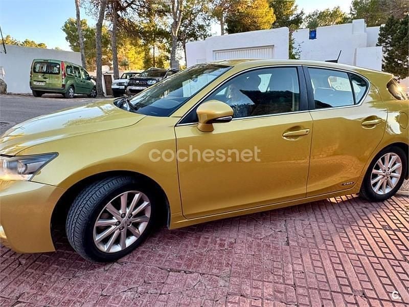 Amarillo Usado 2013 Lexus CT200h Berlina | 12.000 € (Precio justo) - Imagen 1/4