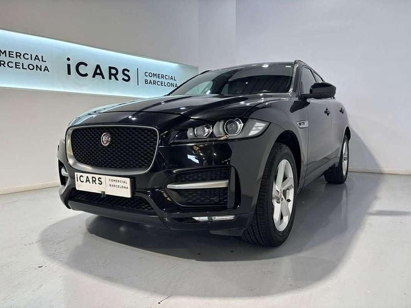 Negro Usado 2018 Jaguar F-Pace Portfolio SUV | 17.990 € - Imagen 1/4