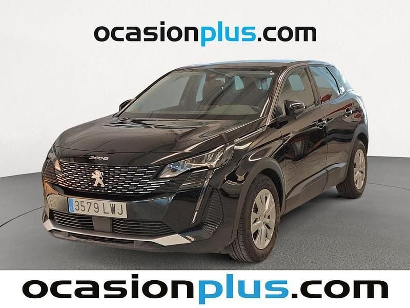 Negro Usado 2022 Peugeot 3008 Active SUV | 16.719 € (Buen precio) - Imagen 1/4
