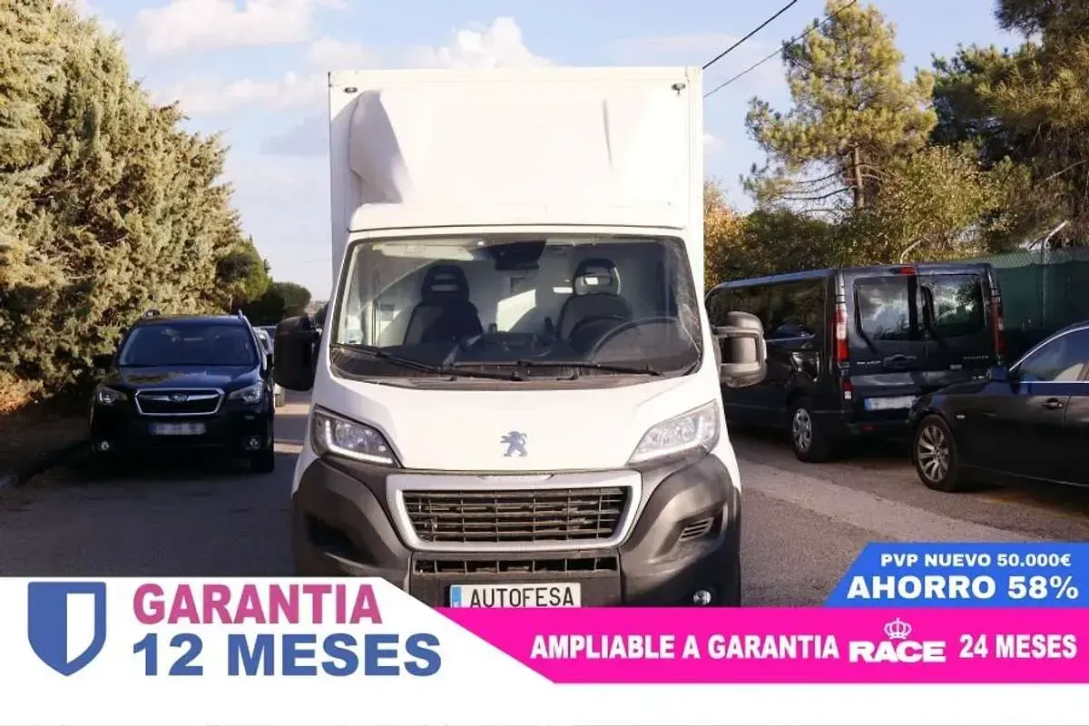 Usado Peugeot Boxer 140 CV (102 kW) 2020 Blanco Van