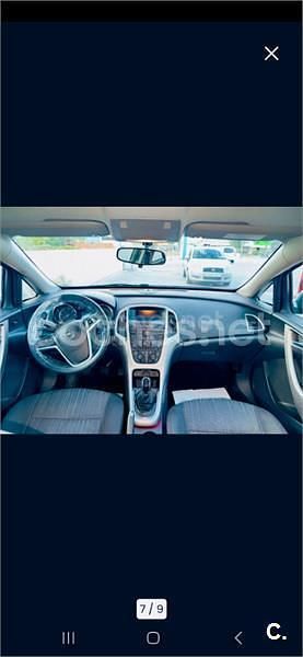 Usado Opel Astra Selective 110 CV (80 kW) 2012 Gris / plata Berlina