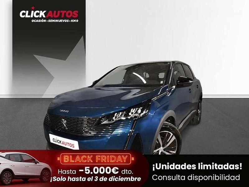 Azul Usado 2023 Peugeot 3008 Allure SUV | 15.250 € (Buen precio) - Imagen 1/4