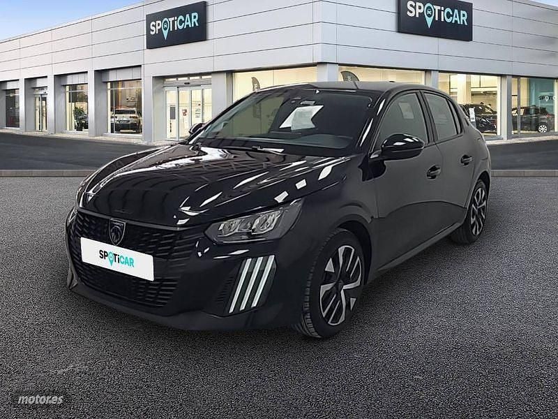 Negro Usado 2024 Peugeot 208 Active Utilitario | 15.490 € (Precio justo) - Imagen 1/4