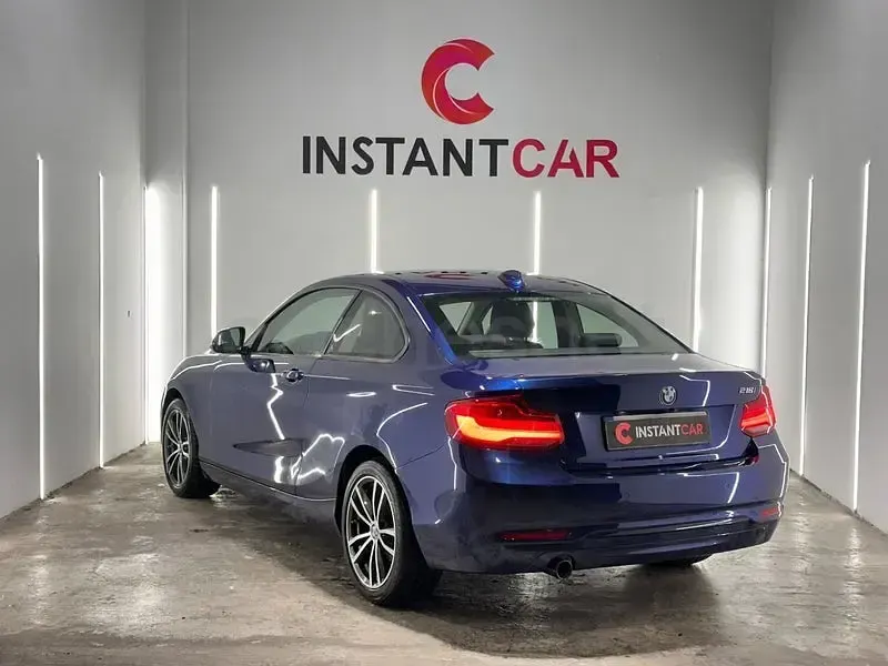 Usado BMW 218 136 CV (100 kW) 2018 Azul Coupe