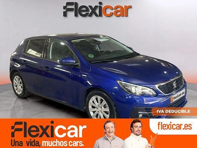 Usado Peugeot 308 Style 130 CV (95 kW) 2020 Azul Berlina