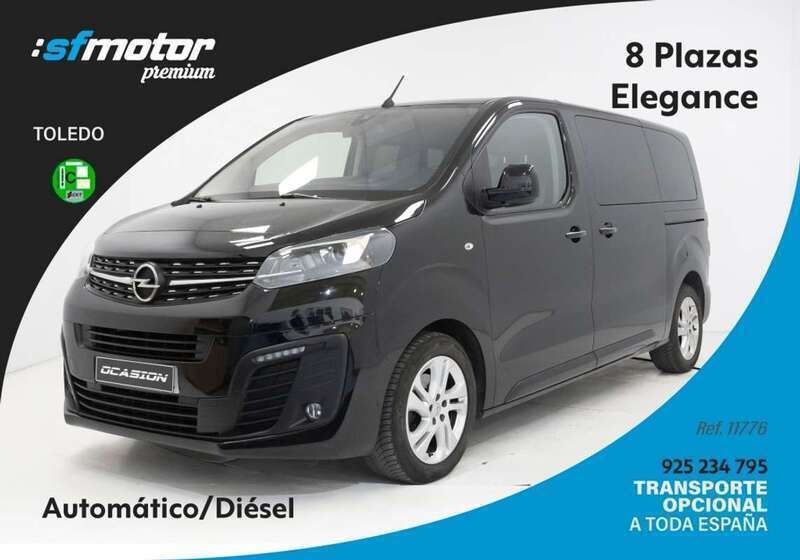 Negro Usado 2022 Opel Zafira Life Elegance Van | 33.900 € (Buen precio) - Imagen 1/4