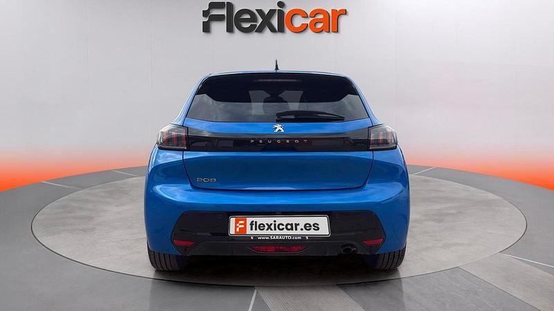 Usado Peugeot 208 Allure 102 CV (75 kW) 2020 Azul Utilitario
