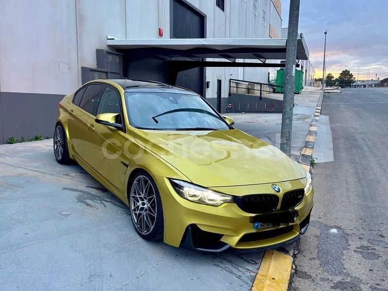 Usado BMW M3 Competition Edition 431 CV (317 kW) 2018 Amarillo Berlina