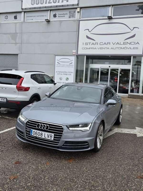 Usado Audi A7 Sportback 218 CV (160 kW) 2016 Gris / plata Utilitario