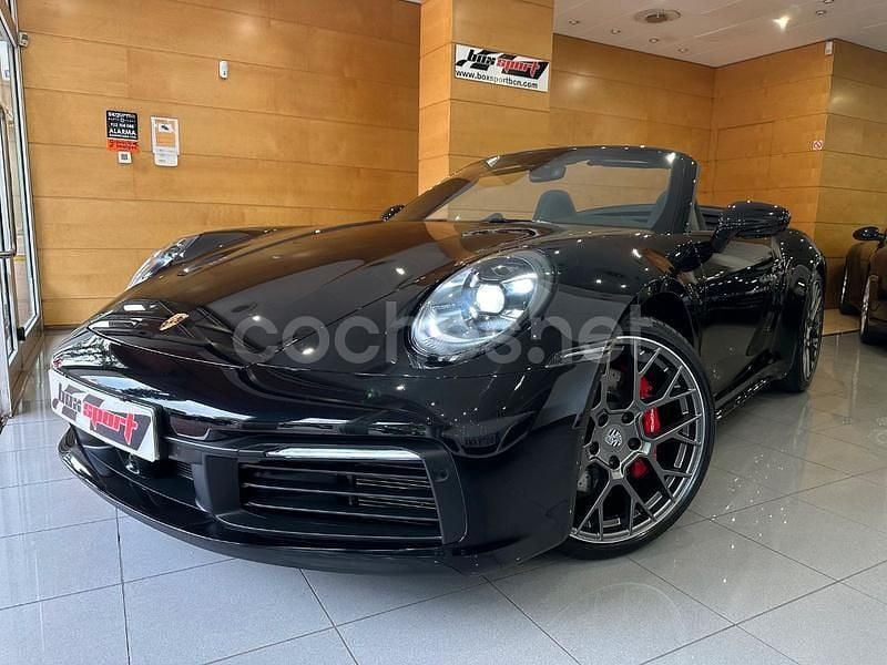 Negro Usado 2021 Porsche 911 Carrera S Cabriolet Descapotable | 149.900 € (Precio justo) - Imagen 1/4