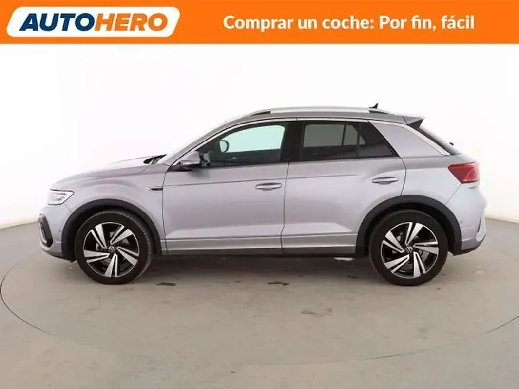 Usado VW T-Roc R-line 150 CV (110 kW) 2023 Gris SUV