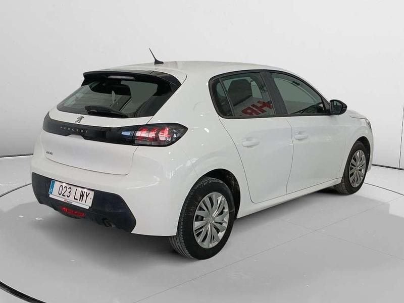 Usado Peugeot 208 Active 103 CV (75 kW) 2022 Blanco Utilitario