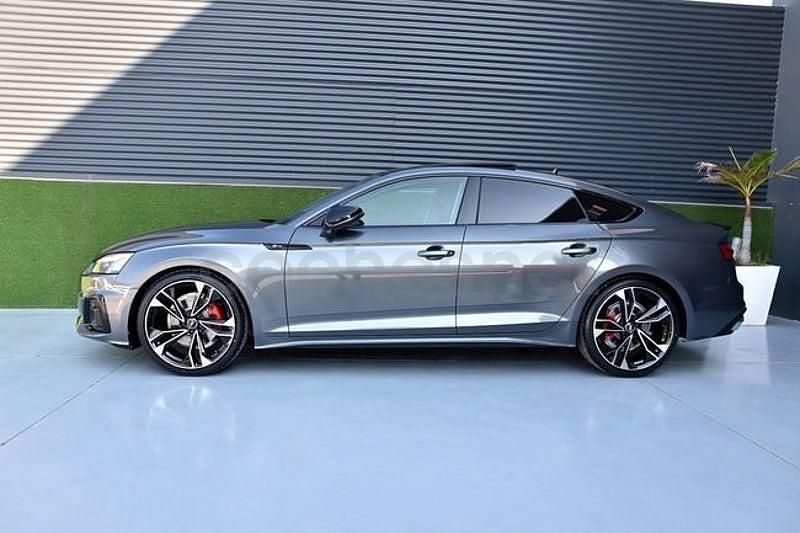 Usado Audi A5 Sportback S-Line 163 CV (119 kW) 2021 Gris / plata Utilitario