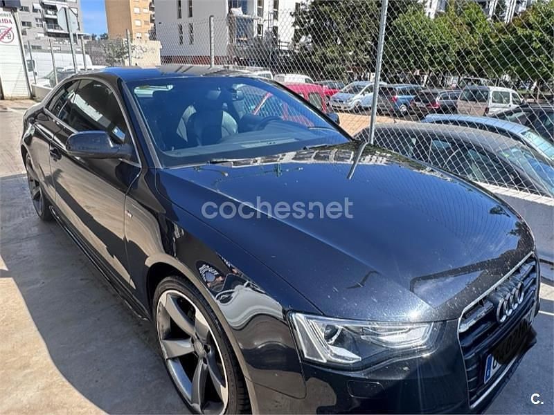 Usado Audi A5 S-Line 177 CV (130 kW) 2013 Negro Coupe