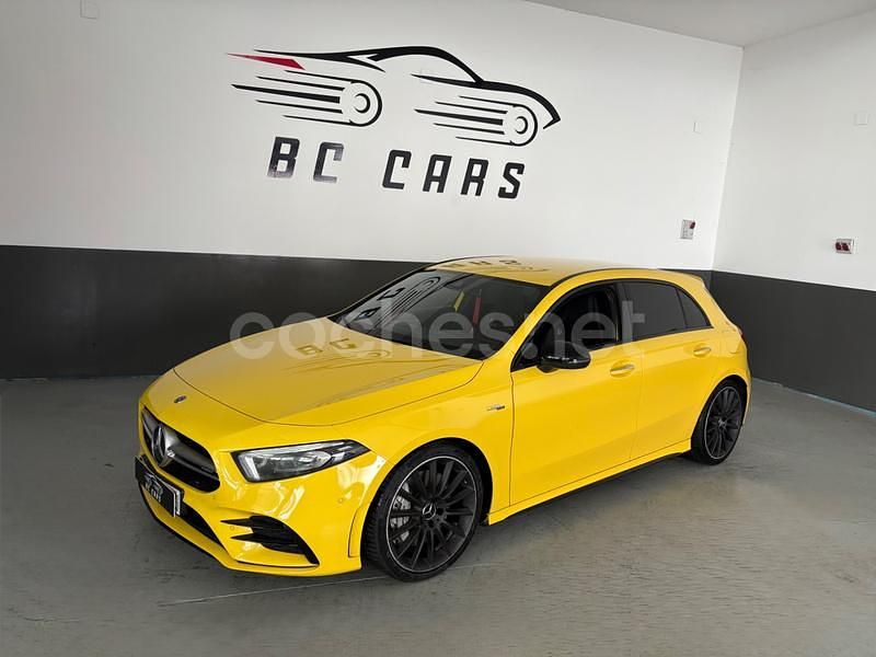 Usado Mercedes A35 AMG 306 CV (225 kW) 2019 Amarillo Berlina