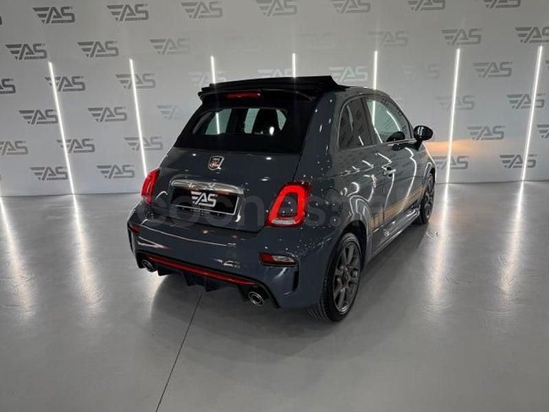 Usado Fiat 500 Abarth 145 CV (106 kW) 2017 Gris / plata Descapotable