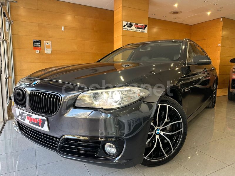 Negro metalizado Usado 2015 BMW 530 Familiar | 19.900 € (Precio justo) - Imagen 1/4