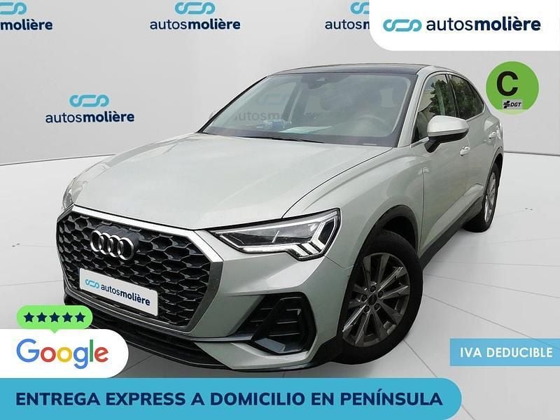Gris / plata Usado 2021 Audi Q3 Sportback Advanced Plus SUV | 31.890 € (Precio justo) - Imagen 1/4